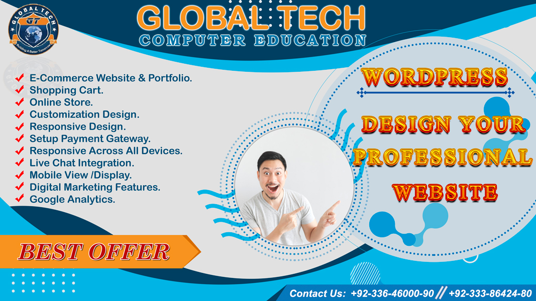 WordPress Course - Learn Website Development with Global Tech Computer Education