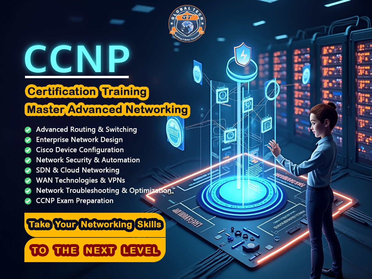 📡 CCNP Course in Sialkot – Advance Your Networking Career with Global Tech