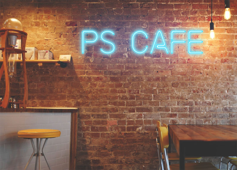 How to make a neon glow in Photoshop tutorial
